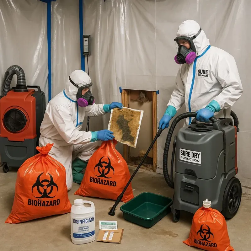 Contaminated Water Handling Protocols process in Orangevale, CA