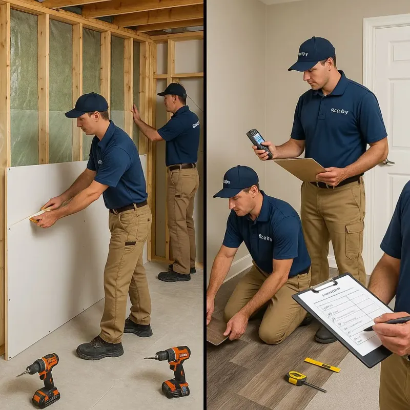 Repairs and Reconstruction process in Orangevale, CA
