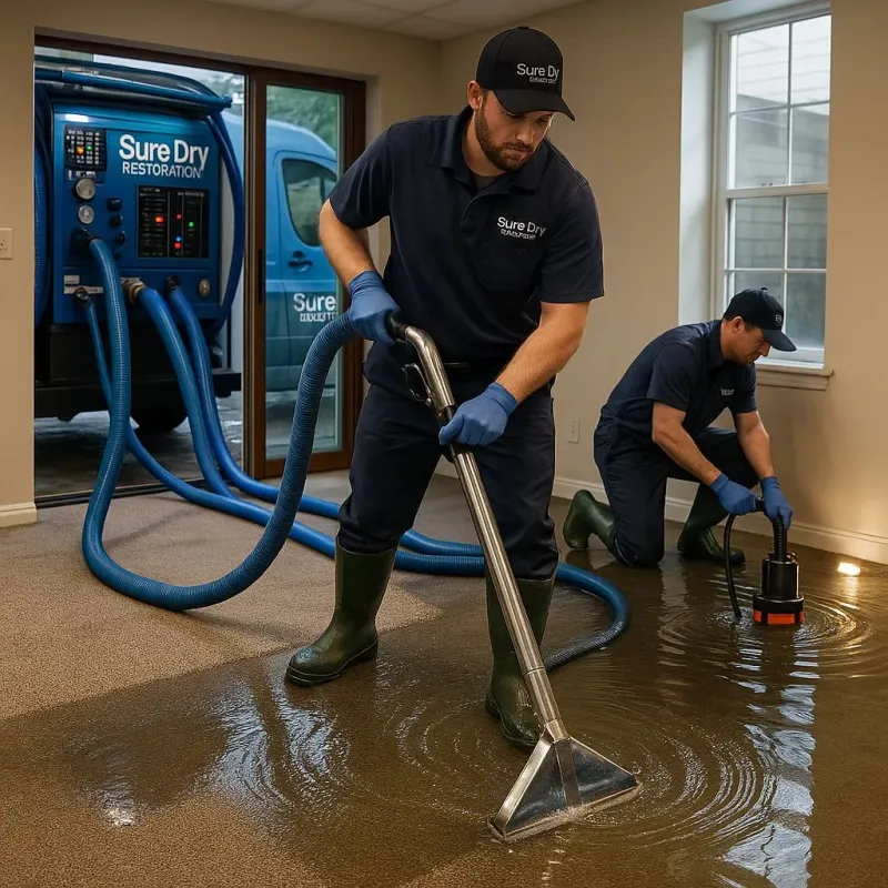 Water Extraction and Removal process in Orangevale, CA